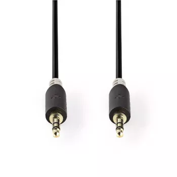 Kabel audio Nedis CABW22000AT20 2m 3.5mm miedź-Clad Aluminium