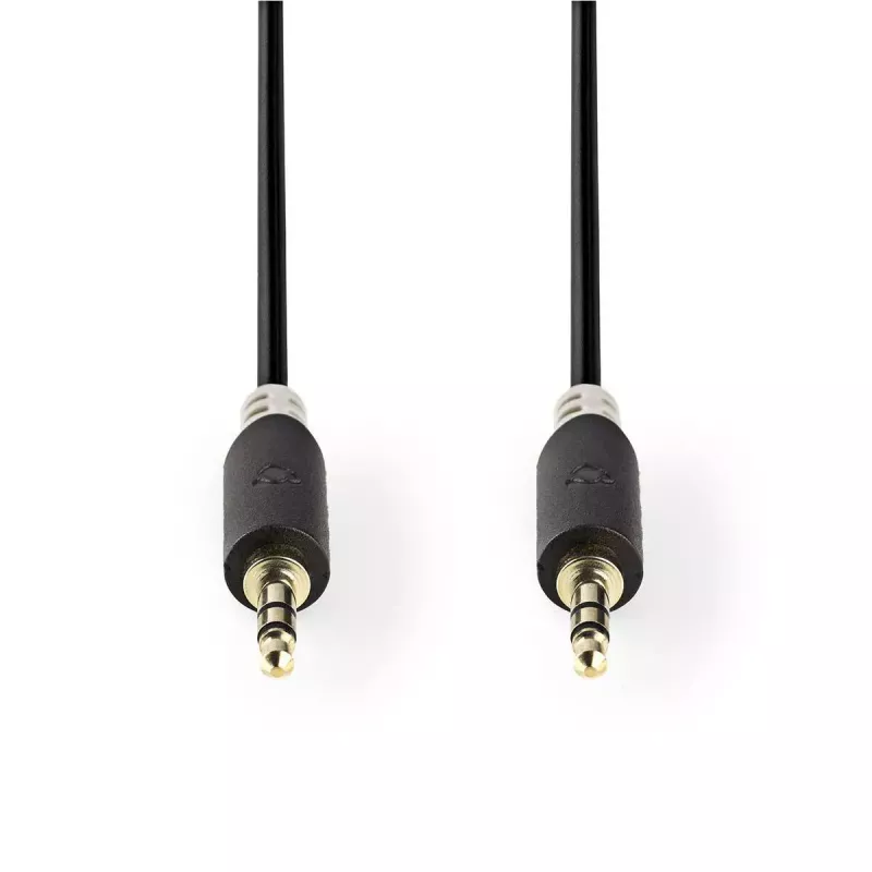 Kabel audio Nedis CABW22000AT20 2m 3.5mm miedź-Clad Aluminium