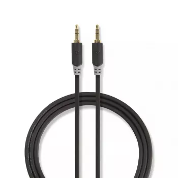 Kabel audio Nedis CABW22000AT20 2m 3.5mm miedź-Clad Aluminium