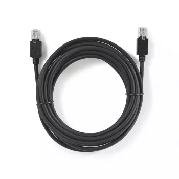 Kabel sieciowy Nedis CCBW85210AT50 czarny 5 m Cat6 F/UTP