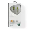 Kabel sieciowy Nedis CCBW85420GY50 szary 5 m Cat7 S/FTP