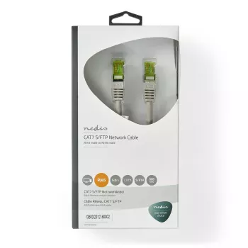 Kabel sieciowy Nedis CCBW85420GY50 szary 5 m Cat7 S/FTP