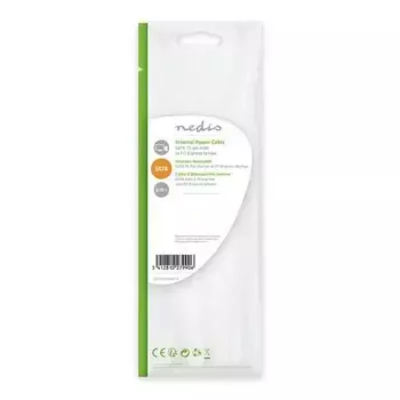 Kabel zasilający wewnętrzny Nedis CCGP74200VA015 0.15 m SATA 15-pin męski