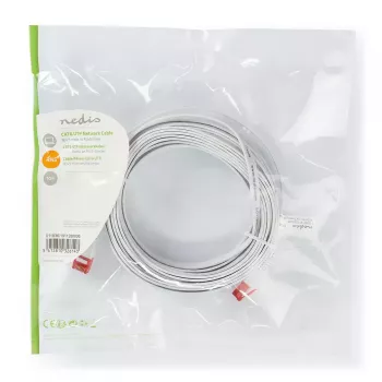 Nedis CCGP85216WT100 kabel sieciowy Biały 10 m Cat6 U/UTP