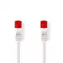 Nedis CCGP85216WT100 kabel sieciowy Biały 10 m Cat6 U/UTP