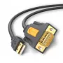Ugreen 20210 kabel szeregowy Czarny 1 m USB 2.0 RS-232
