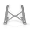 Stojak do laptopa Nedis NBSTND100SI Aluminium regulowany na wysokość 43,2 cm
