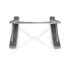Stojak do laptopa Nedis NBSTND100SI Aluminium regulowany na wysokość 43,2 cm