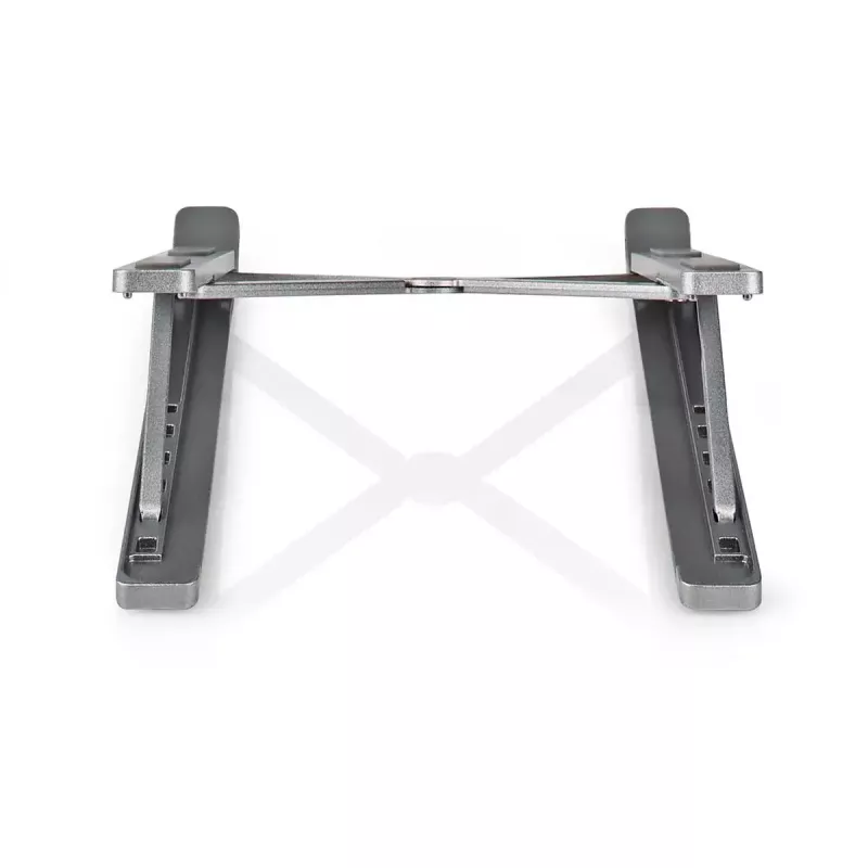Stojak do laptopa Nedis NBSTND100SI Aluminium regulowany na wysokość 43,2 cm