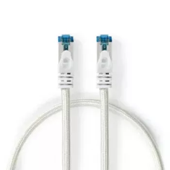Kabel sieciowy Nedis CCTB85321AL05 RJ-45 Cat6a 0,5 m srebrny