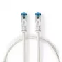 Kabel sieciowy Nedis CCTB85321AL05 RJ-45 Cat6a 0,5 m srebrny