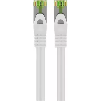 Kabel sieciowy Wentronic 61110 15 m Cat8.1 S/FTP biały