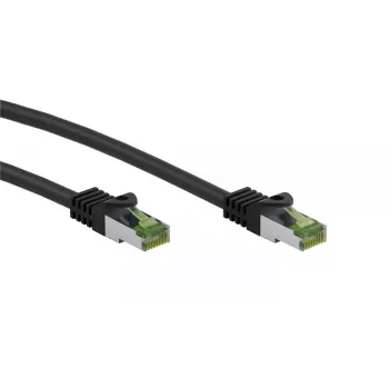 Kabel sieciowy Wentronic 61096 5 m Cat8.1 S/FTP RJ-45 czarny