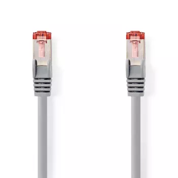 Kabel sieciowy Nedis CCGL85221GY50 RJ-45 Cat6 5 m Szary