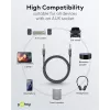 Kabel audio WENTRONIC Goobay 65275 — 3 m, 3,5 mm TRS męski–męski, pozłacane styki, ekranowany magnetycznie