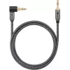 Kabel audio Goobay (WENTRONIC) 3.5mm TRS–3.5mm TRS, 0,5 m, miedź, pozłacane styki, ekranowany