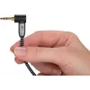 Kabel audio Goobay (WENTRONIC) 3.5mm TRS–3.5mm TRS, 0,5 m, miedź, pozłacane styki, ekranowany