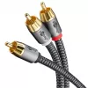 Kabel audio WENTRONIC Goobay 65303 — 10 m, 2×RCA (męski) do RCA (męski), miedź, pozłacane styki
