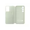 Etui portfelowe Samsung Galaxy S24+ zielone monochromatyczne
