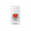 Cover Samsung Galaxy S24 Ultra EF-MS928CWEGWW Czerwony Przezroczysty Stylowy Design