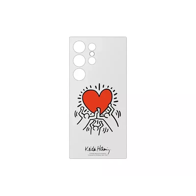 Cover Samsung Galaxy S24 Ultra EF-MS928CWEGWW Czerwony Przezroczysty Stylowy Design