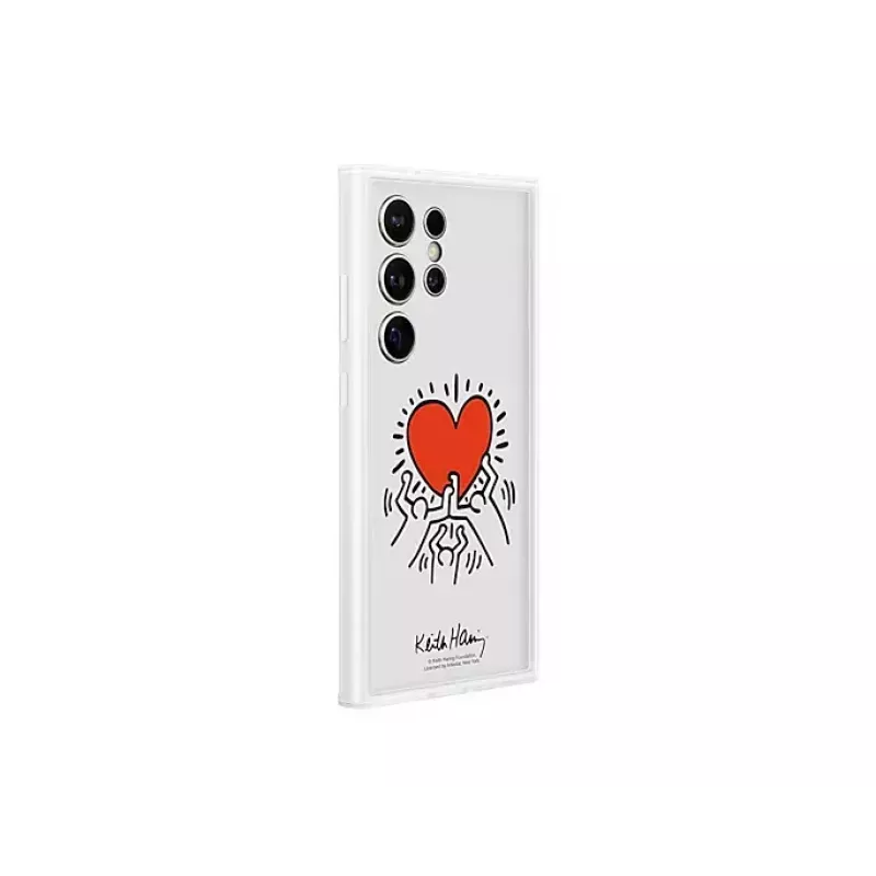 Cover Samsung Galaxy S24 Ultra EF-MS928CWEGWW Czerwony Przezroczysty Stylowy Design