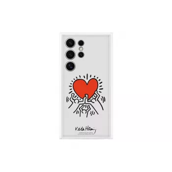 Cover Samsung Galaxy S24 Ultra EF-MS928CWEGWW Czerwony Przezroczysty Stylowy Design