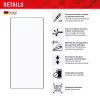 Displex Screen Protector + Case dla Samsung Galaxy S24 Ultra, Eko Ramka Montażowa, Pełne Pokrycie