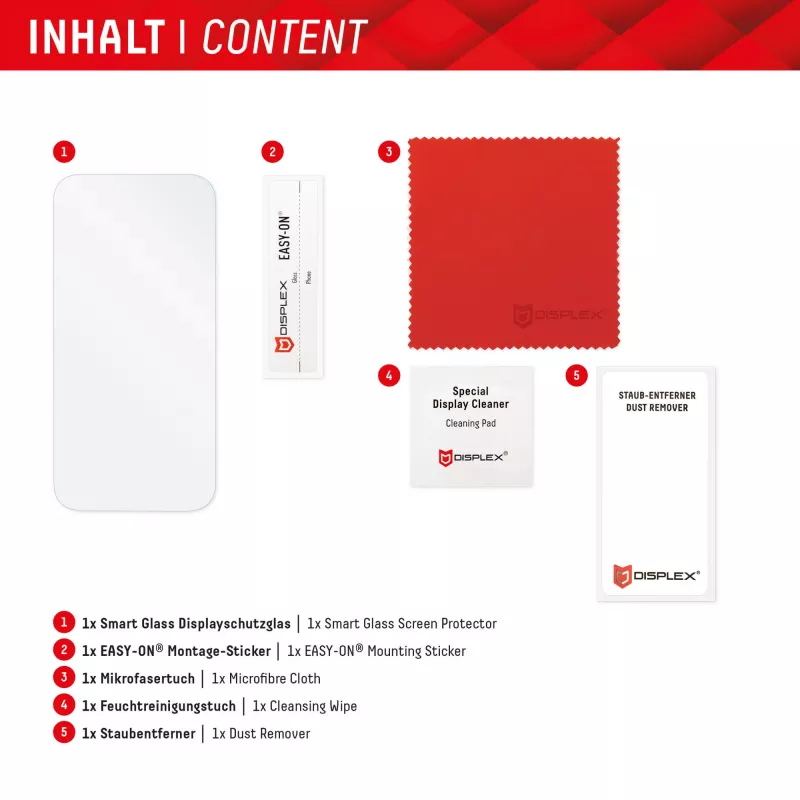 Smart Glass (9H) dla Samsung Galaxy S24+/S25+, Naklejki montażowe, niezniszczalna