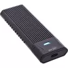 Obudowa InLine USB3.2 Gen.2 USB-C na dysk SSD M.2 (PCIe NVMe i SATA)