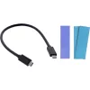 Obudowa InLine USB3.2 Gen.2 USB-C na dysk SSD M.2 (PCIe NVMe i SATA)