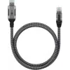 Goobay adapter kablowy USB A RJ-45 15m czarno-srebrny