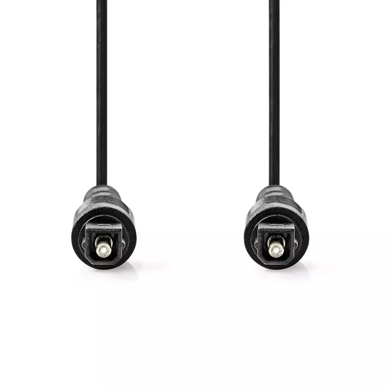 Nedis CAGL25000BK10 kabel audio 1 m TOSLINK Czarny
