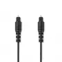 Nedis CAGL25000BK10 kabel audio 1 m TOSLINK Czarny