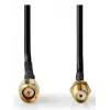Kabel koncentryczny Nedis CSGL02010BK10 1 m SMA Czarny