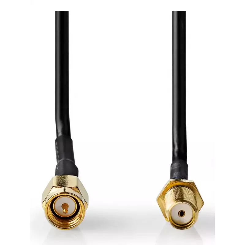 Kabel koncentryczny Nedis CSGL02010BK10 1 m SMA Czarny