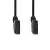 Kabel SCART Nedis CVGL31001BK15 1,5 m SCART (10-pin) czarny