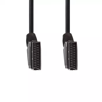 Kabel SCART Nedis CVGL31001BK15 1,5 m SCART (10-pin) czarny