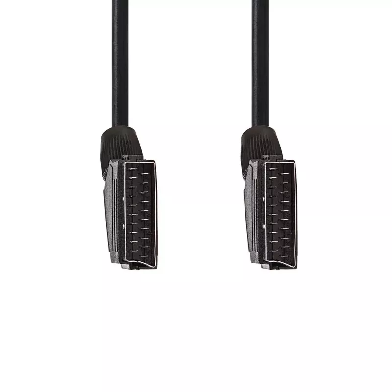 Kabel SCART Nedis CVGL31001BK15 1,5 m SCART (10-pin) czarny