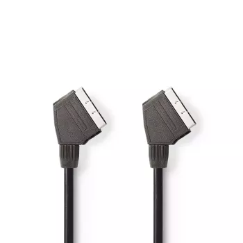 Kabel SCART Nedis CVGL31001BK15 1,5 m SCART (10-pin) czarny