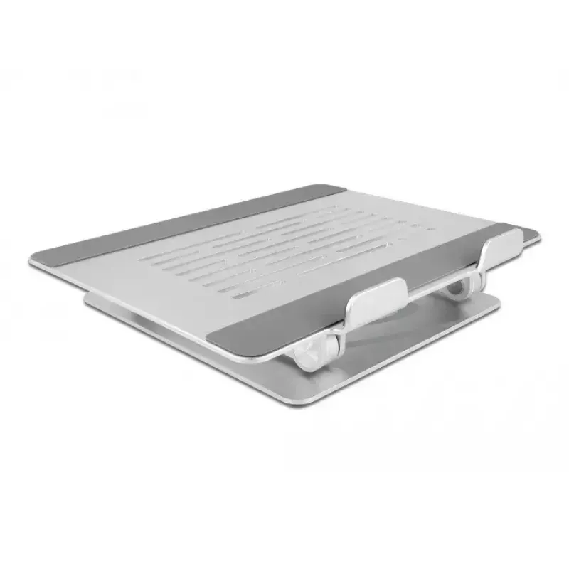 Stojak na laptopa DeLOCK 18414 regulowany Aluminium Szerokość 280mm Głębokość 230mm Wysokość 40mm