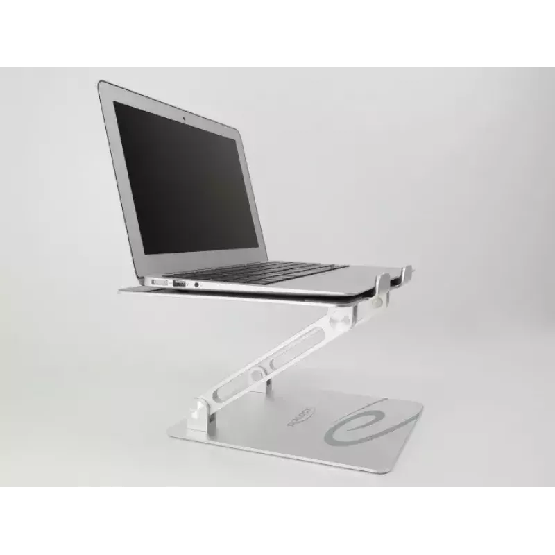 Stojak na laptopa DeLOCK 18414 regulowany Aluminium Szerokość 280mm Głębokość 230mm Wysokość 40mm