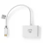 Hub interfejsowy Nedis CCBW65960WT02 biały kabel 0,2 m