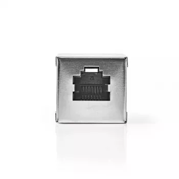 Nedis CCGB89011ME złącze RJ45 Metalowe Żeńskie/Żeńskie