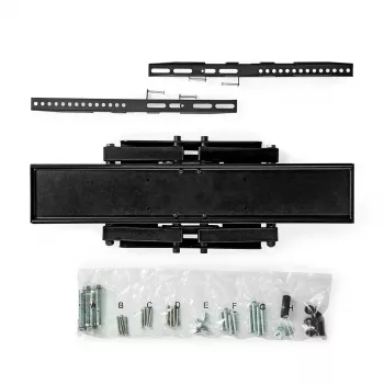 Uchwyt TV Nedis TVWM3551BK 2,03 m 80 cali Czarny 35 kg