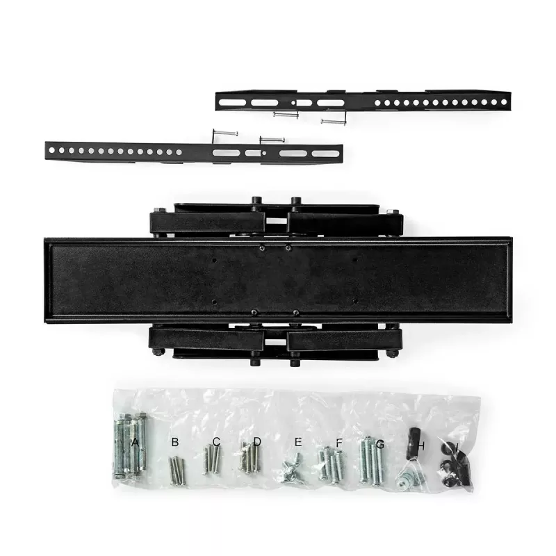 Uchwyt TV Nedis TVWM3551BK 2,03 m 80 cali Czarny 35 kg