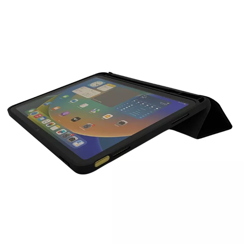 Etui Folio Slim Hurtel DEQSTER do iPada 10,9 cala (10. generacji) — pokrycie TPU/PU, 3 tryby podstawki, 244 g