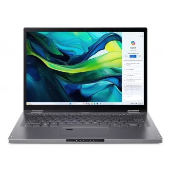 Hybrydowy laptop 2 w 1 Acer Aspire Spin 14 ASP14-52MTN-75Q5 — Intel Core Ultra 7 155U, 14 cali WUXGA dotyk, 16 GB LPDDR5x, 1 TB SSD, Wi‑Fi 6, Windows 11 Home, szary
