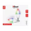 Inteligentna żarówka TRUST 71293 — Wi‑Fi inteligentne światło, biała, AC, 37×100 mm, 2 szt.