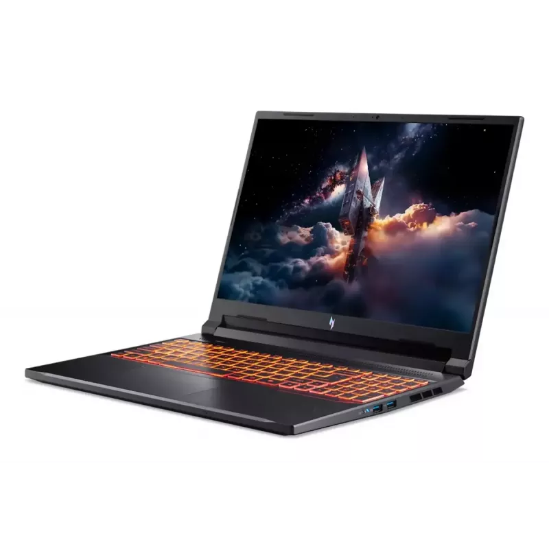 Laptop Acer Nitro V 16 AI ANV16-42-R9TU — AMD Ryzen 7 260, 16 cali WUXGA 1920×1200, 16 GB DDR5, 1 TB SSD, NVIDIA GeForce RTX 5070, Windows 11 Home, Czarny